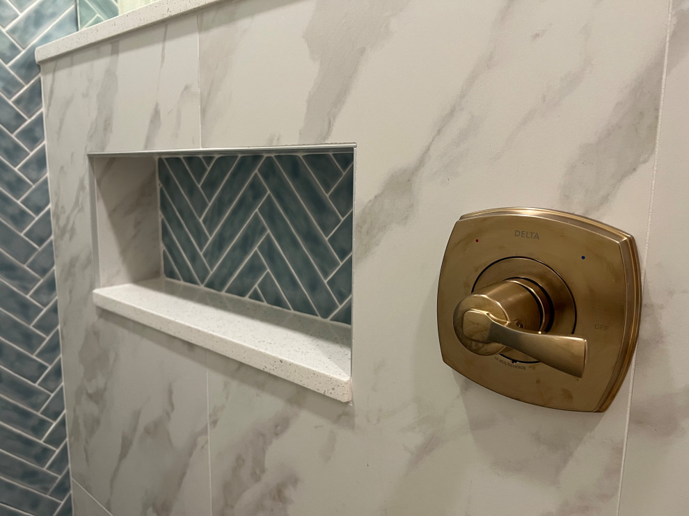 Coastal Master Bathroom Remodel