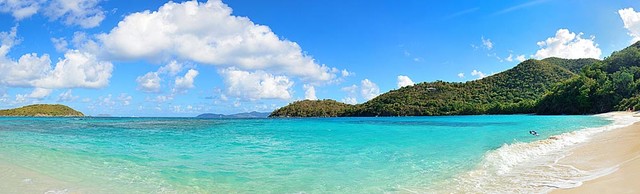 Virgin Islands Beach Panorama Wall Mural Self Adhesive Wallpaper Virgin Islands Beach Panorama Wall Mural Self Adhesive Wallpaper