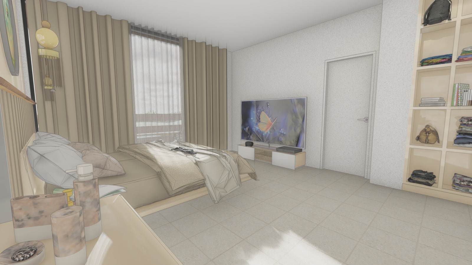 Планировки существующего коттеджа и планировка территории