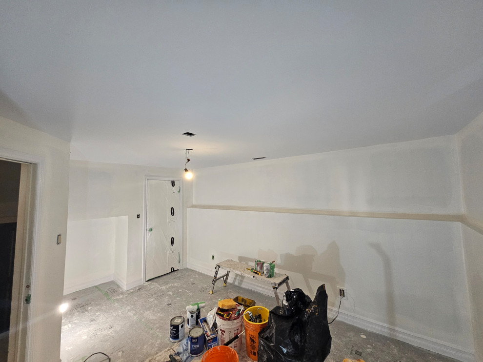 Drywall Ceilings & Interior basement painting. (Guelph)
