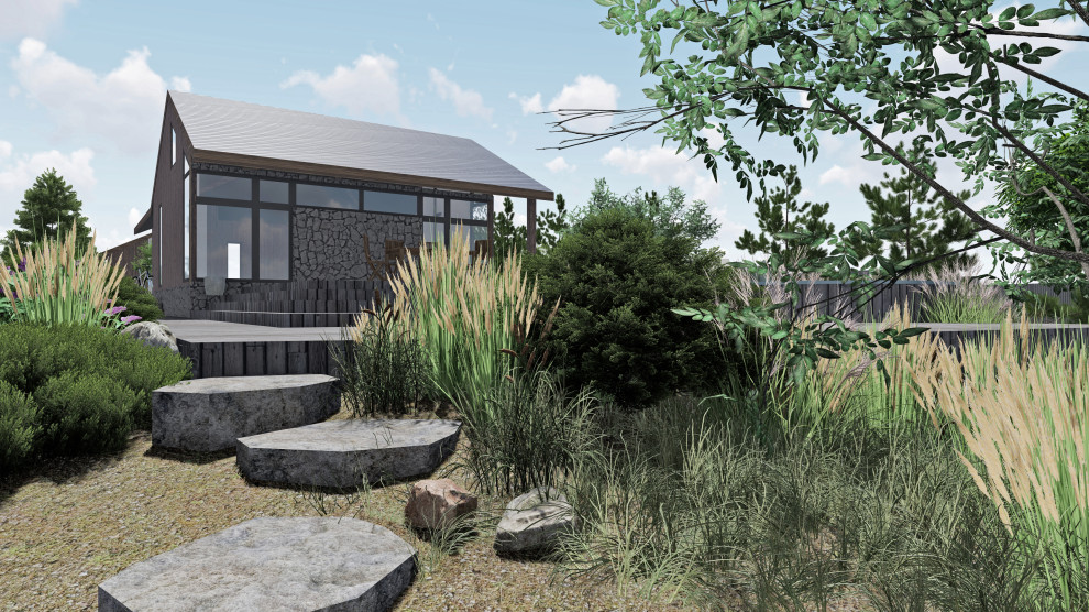 Ландшафт участка д.М.Куяш