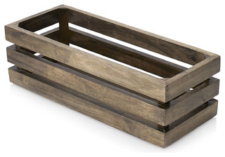 Driftwood Tank Tray Farmhouse Bathroom Organizers By Paradigm Driftwood Tank Tray Farmhouse Bathroom Organizers By Paradigm Trends