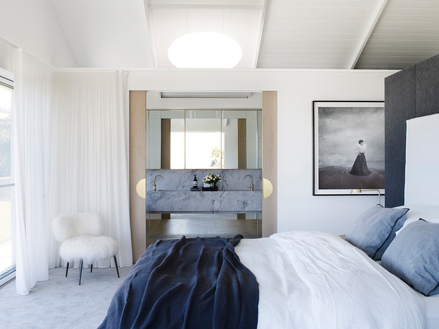 Clovelly House contemporary-bedroom