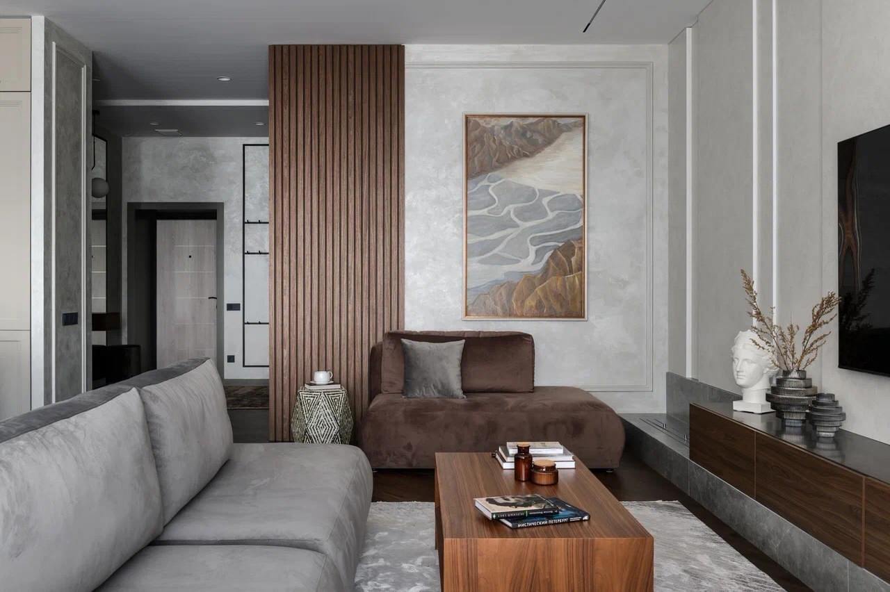 Реализация 3-х комнатной квартиры в стиле "Современная классика"