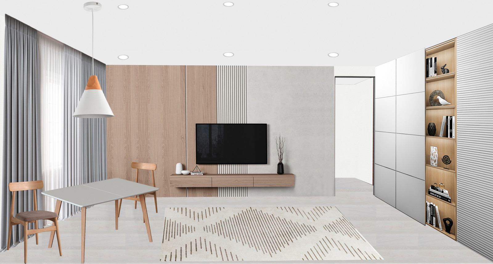 Дизайн гостиной коллажи