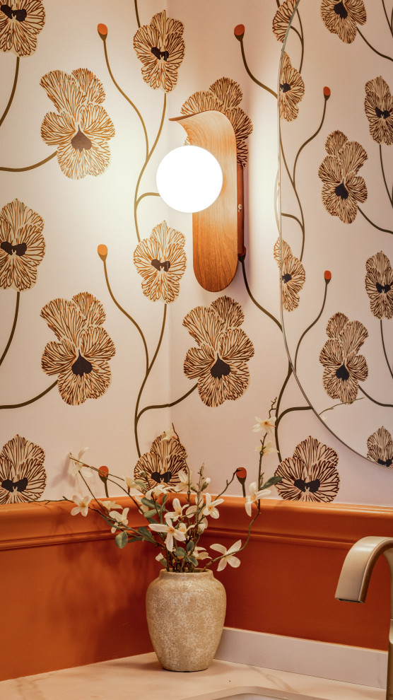 Bold & Beautiful Powder Room