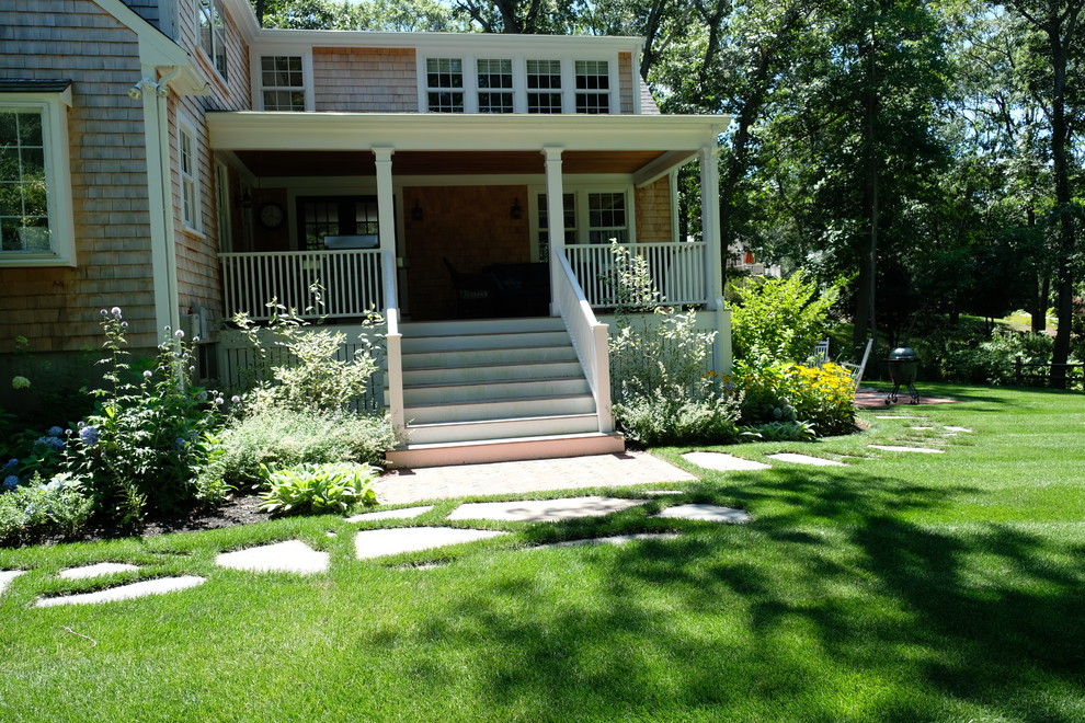 Traditional New England Landscape Hingham Traditional Landscape