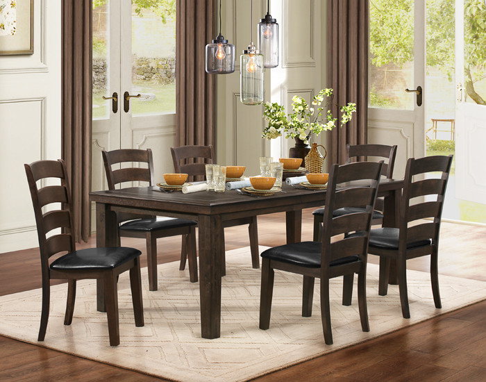 Dining room - transitional dining room idea