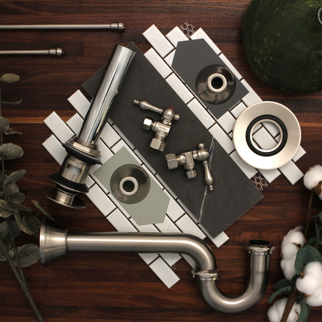 Traditional Plumbing Sink Trim Kit - Traditional - Bathroom - Los ...
