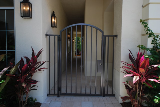 Aluminum Gates mediterraneen-facade
