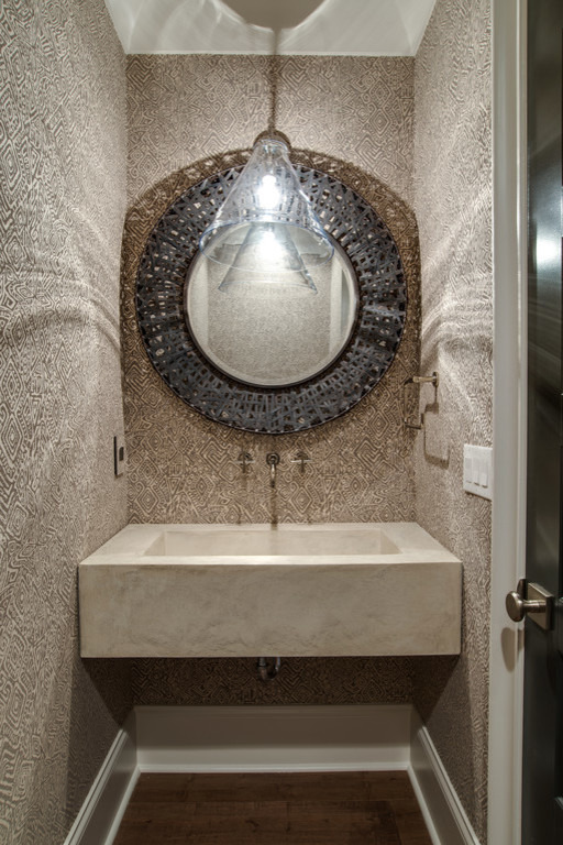 Design ideas for a powder room in Charlotte.
