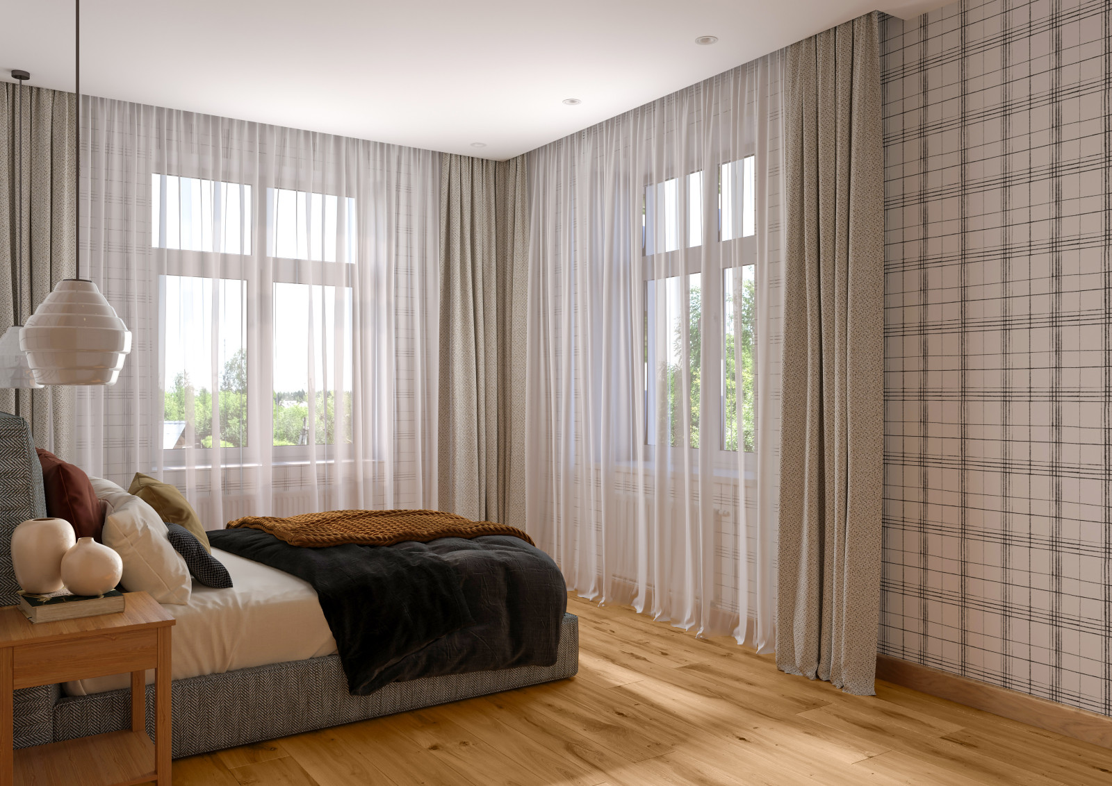 Дизайн загородного дома 200 кв.м.