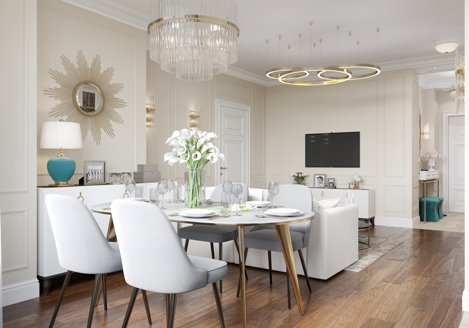 4-х комнатная квартира