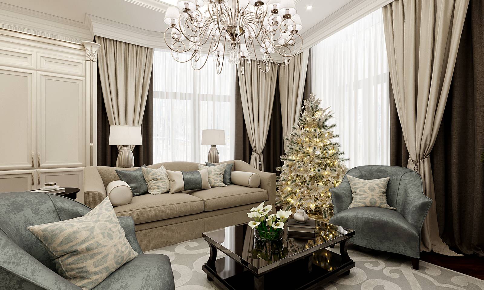 ЖК Русский Авангард, кухня-гостиная