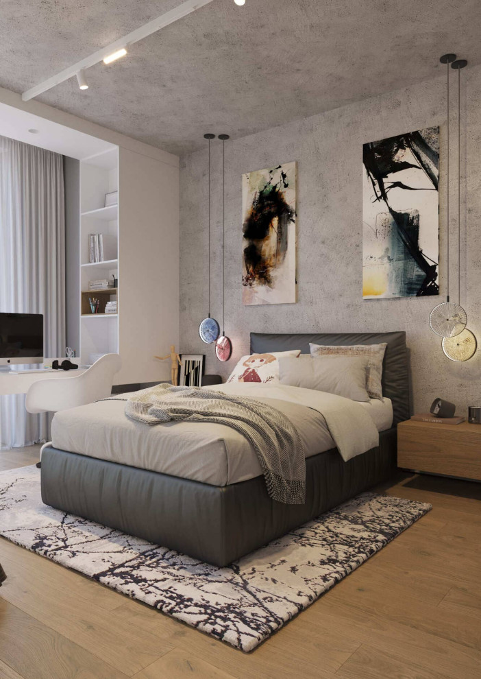 Лофт и облака. Квартира 140 м2 в центре города