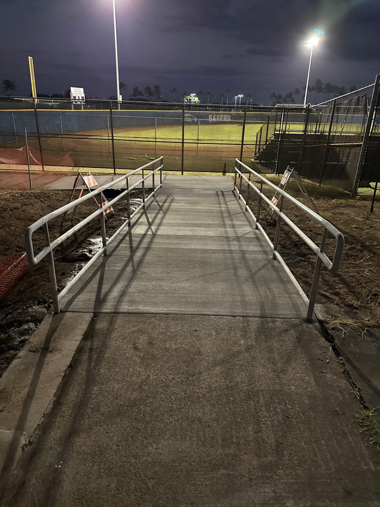 Maui High School - Handrails
