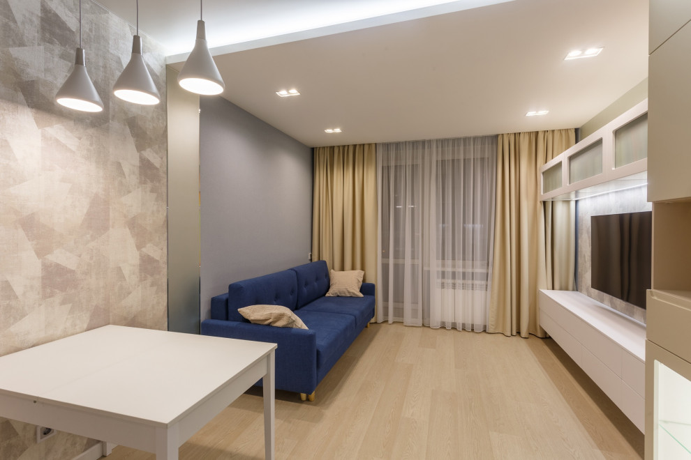 Капитальный ремонт 3-х комнатной квартиры, 85 м², "ЖК ЛОФТ"