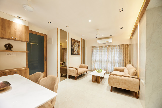 4 BHK at Vasant Oasis modern-wohnbereich