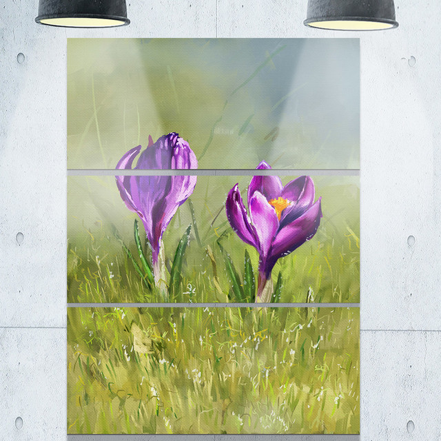 Metal Panel Crocus