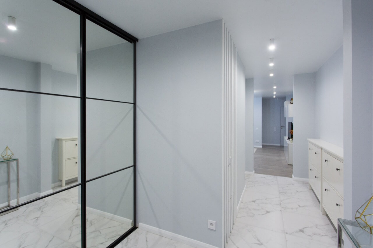 ремонт 3-х комнатной квартиры в ЖК "Крылья"