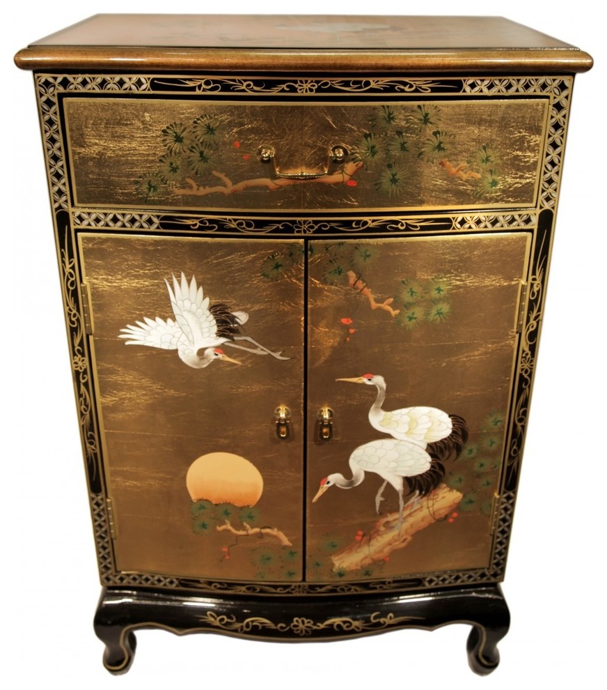 Asian Shoe Cabinets & Hall Chests