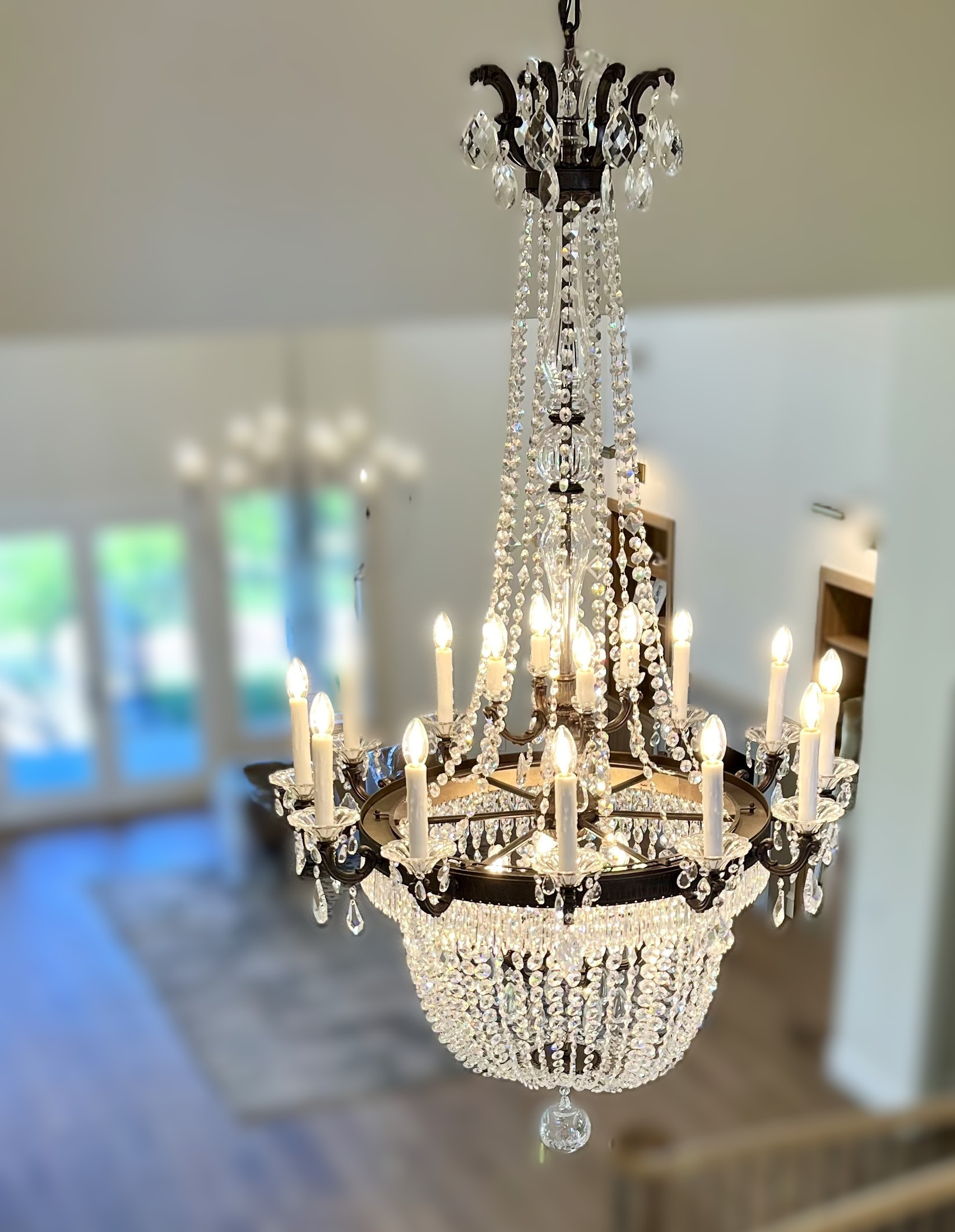 Legacy Lakes Luxury Full Home Renovation Chandelier