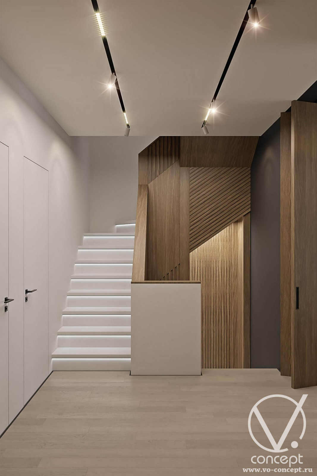 Реконструкция интерьеров дома в подмосковье. 350 м.кв.