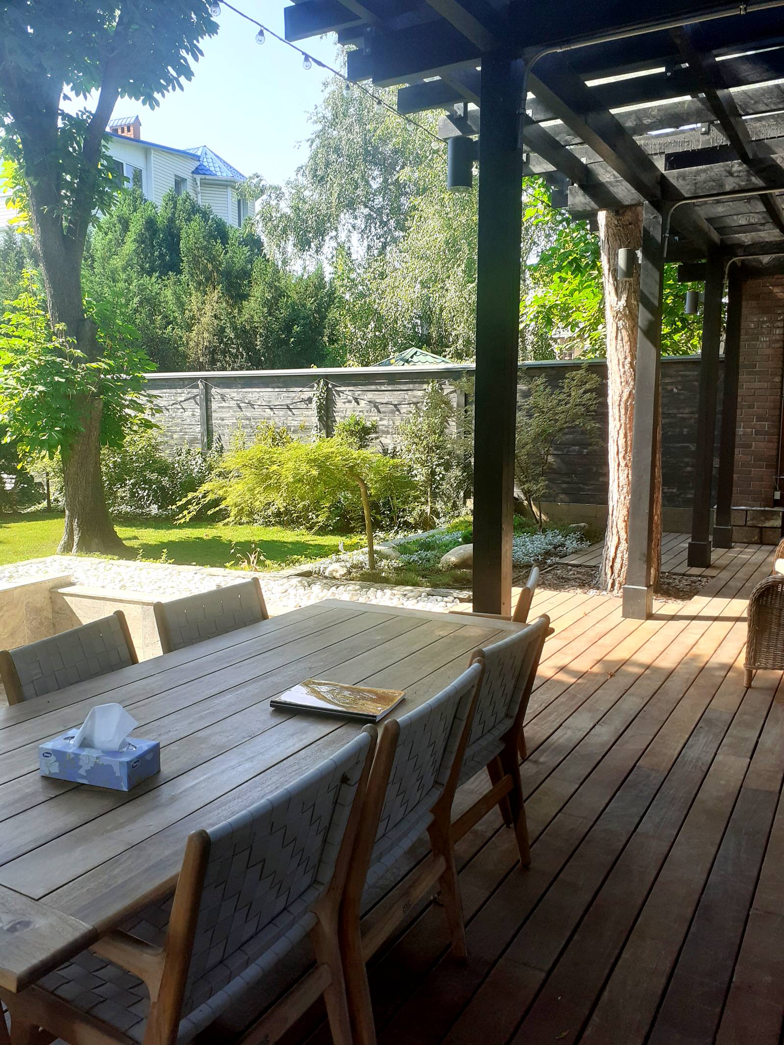 Сад с японскими интонациями.