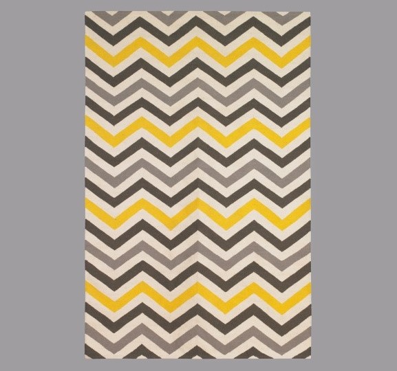 Zig Zag Citrine Rug