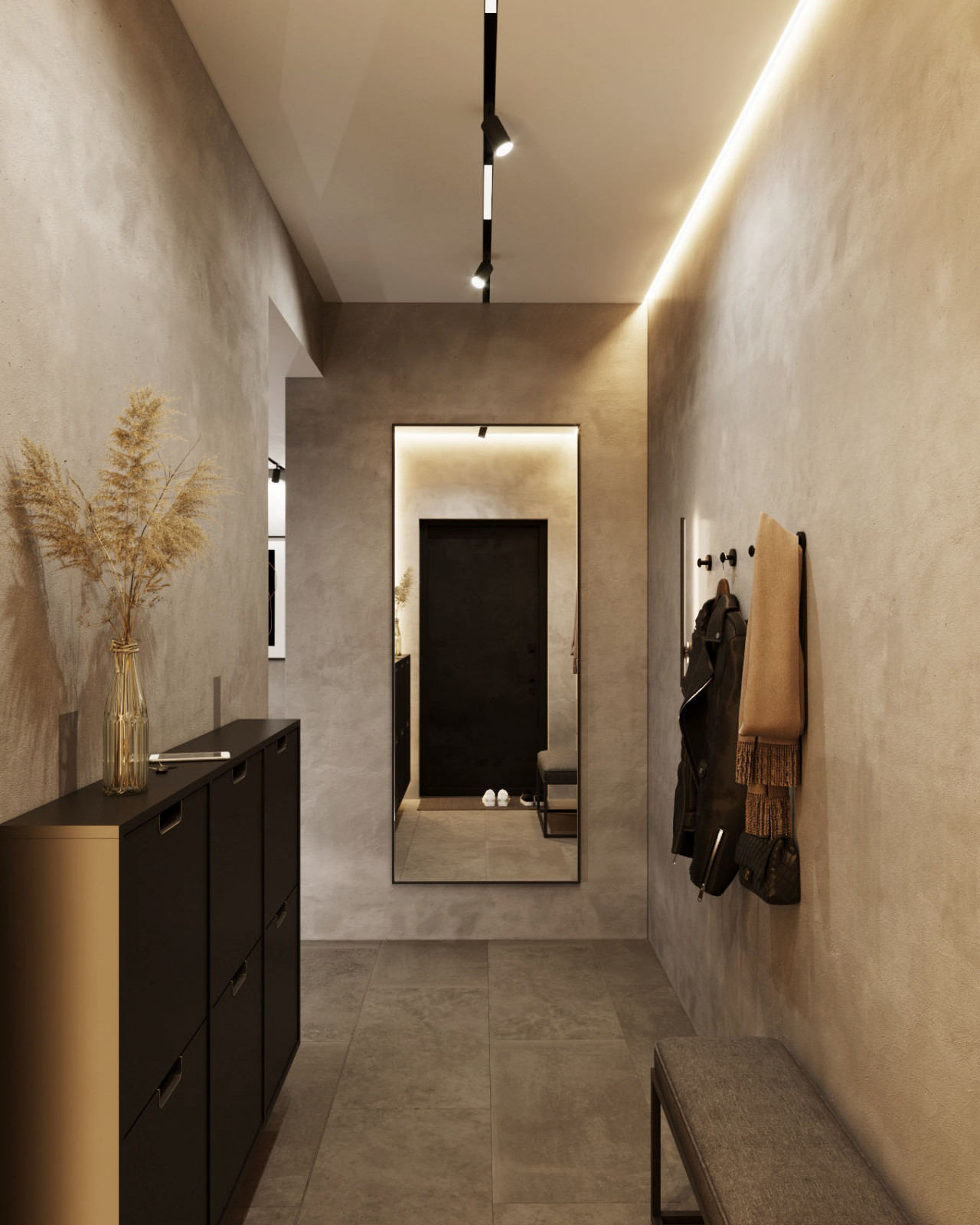 Монохромный интерьер