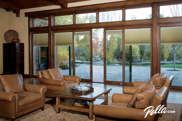 Pella® Designer Series® sliding patio door provides design flexibility Contemporary Living