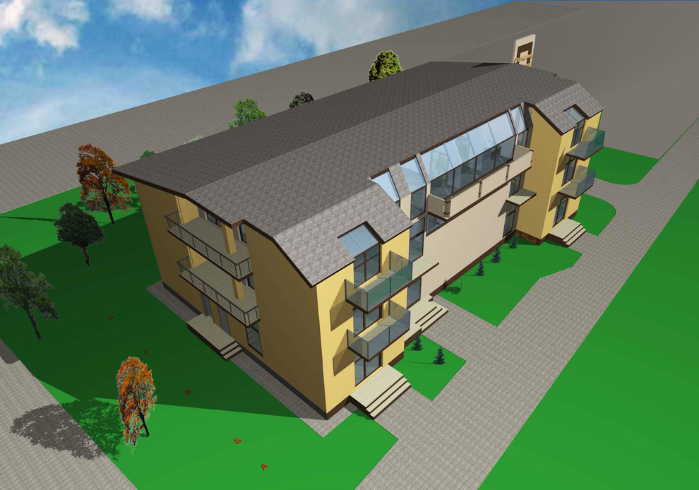 Проект многофункционального здания на территории Санатория СССР