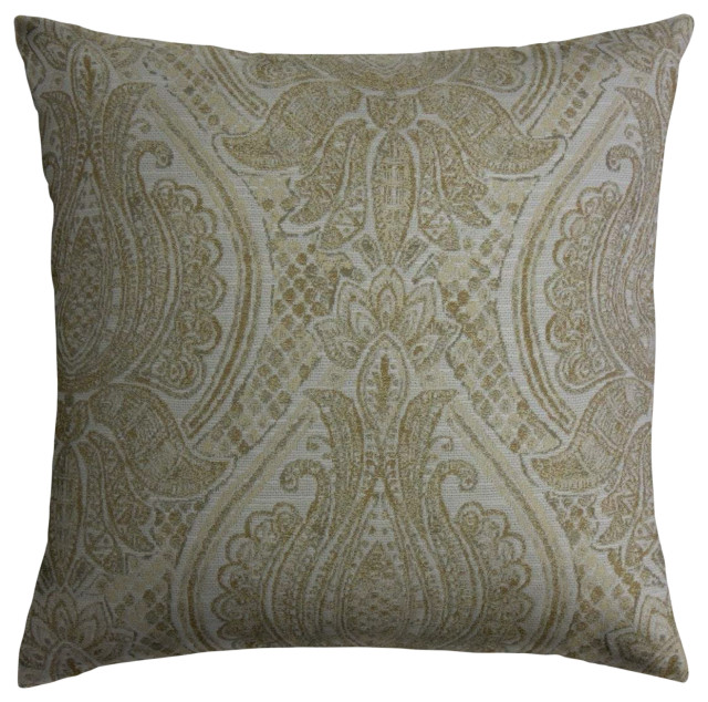 The Pillow Collection Green Pinkney Throw Pillow, 18"