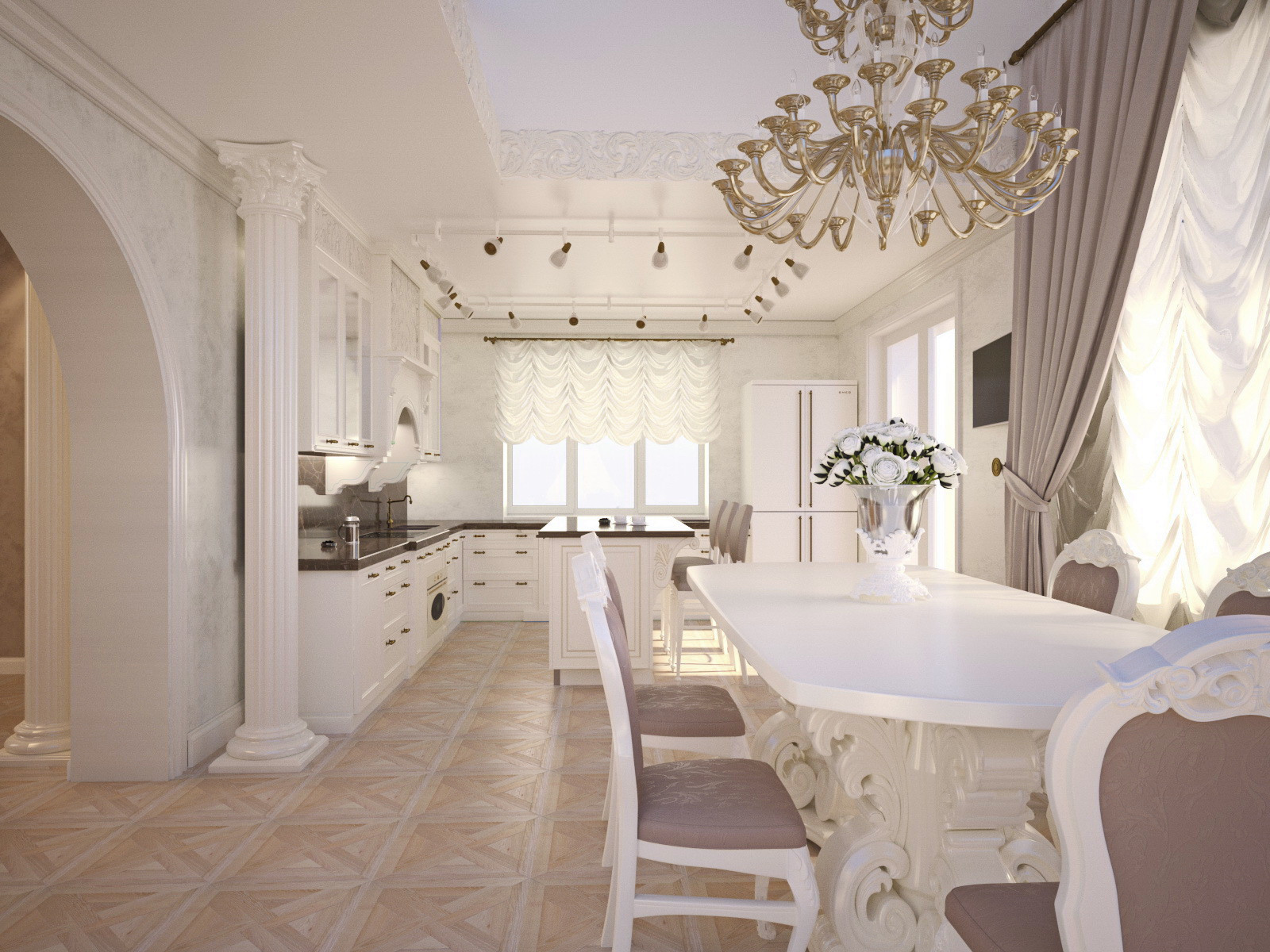 Кухня - гостиная