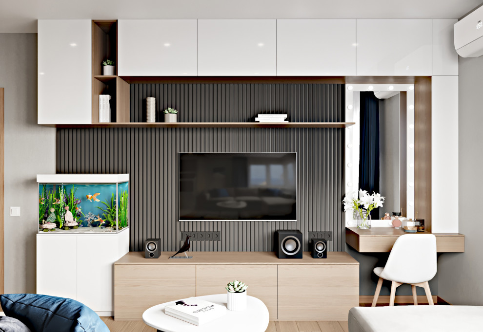 2-комн. квартира - 64 м2. Гостиная