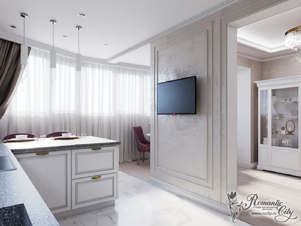 Дизайн квартиры 65 кв.м.