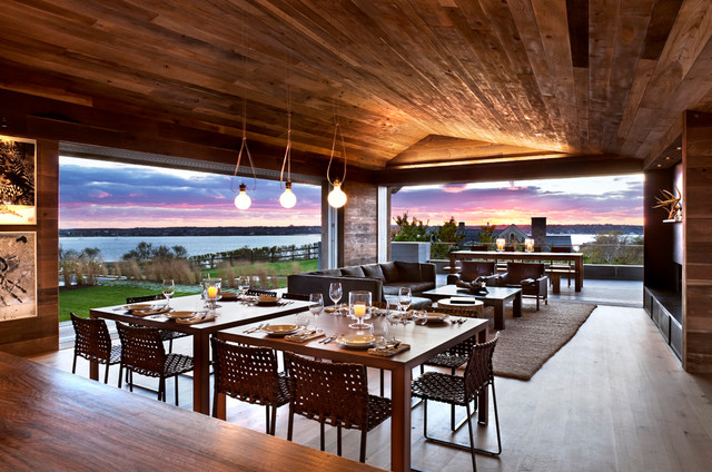 Genius Loci transitional-dining-room