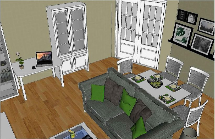 Визуализация в SketchUp