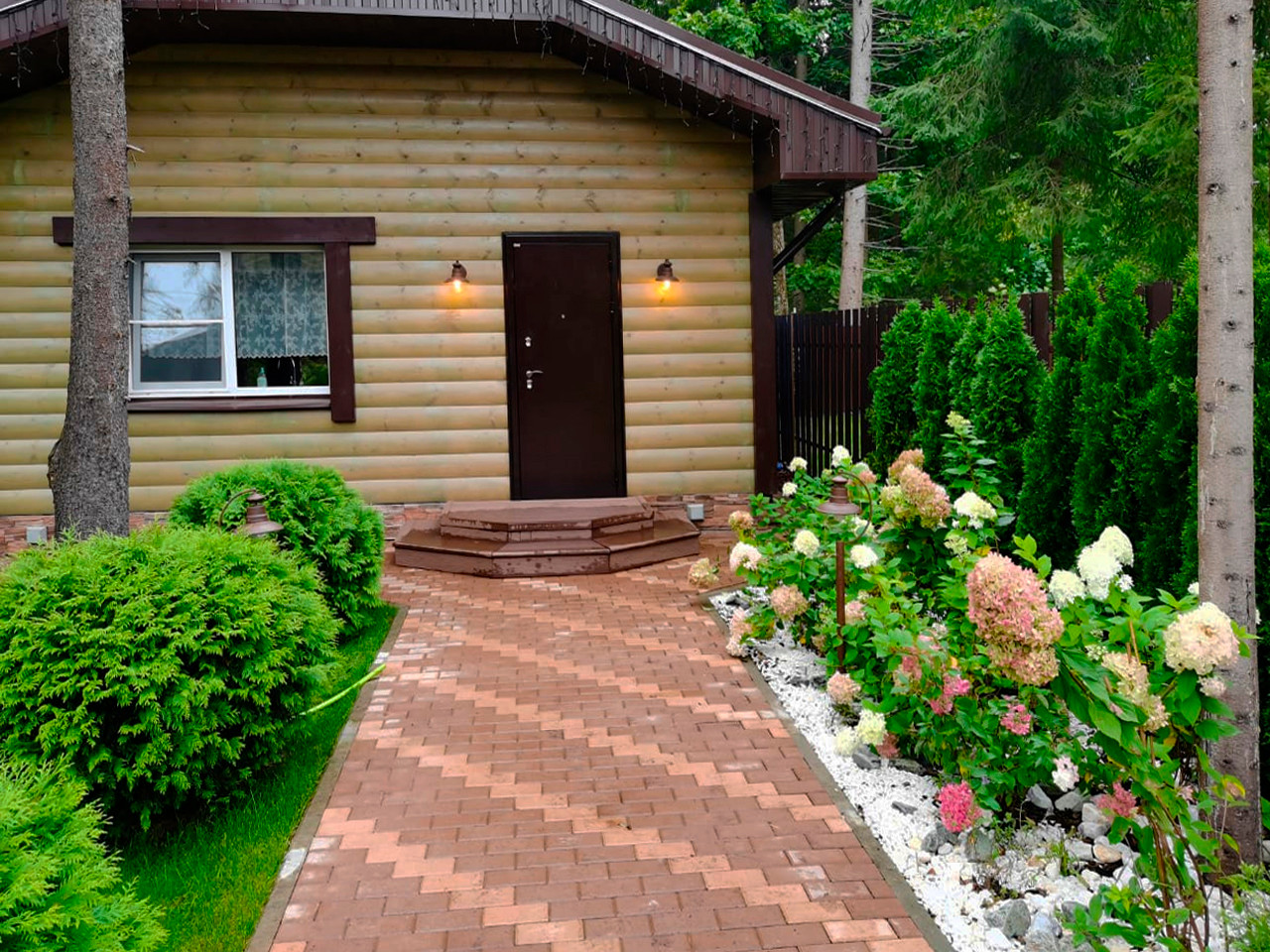 Ландшафтный дизайн участка в к/п Полевой стан, рядом со Снегирями