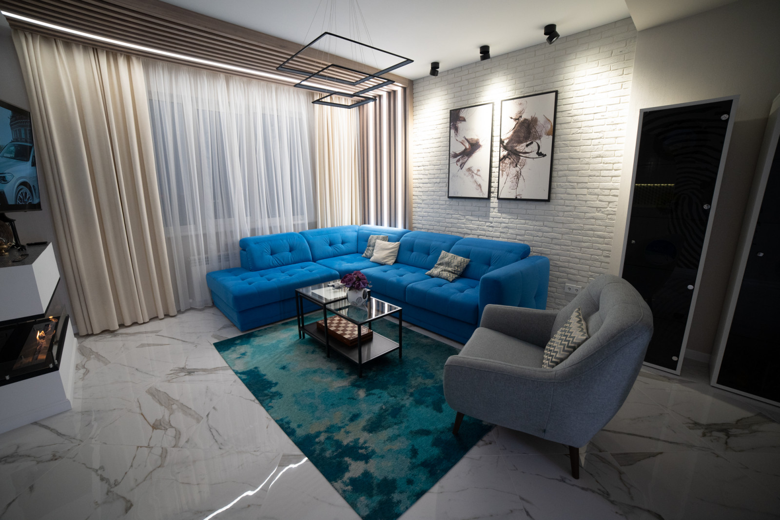 Отделка квартиры на ул. Запольной