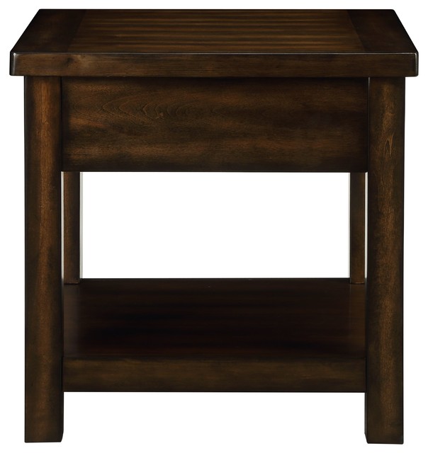Acme Mucia End Table Walnut