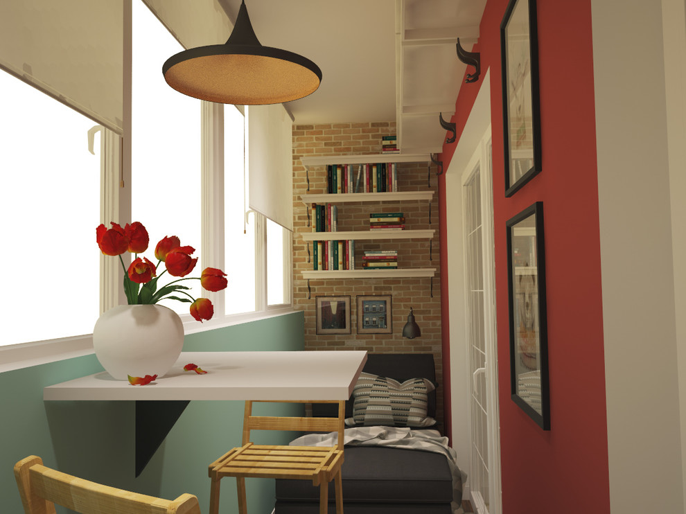 Квартира маленькая, холостяцкая с кабинетом и «дачной» лоджией