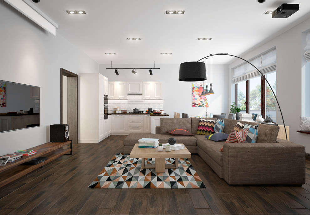 Проект таун-хауса в ЖК "Рижский квартал" в лёгком и стильном скандинавском стиле