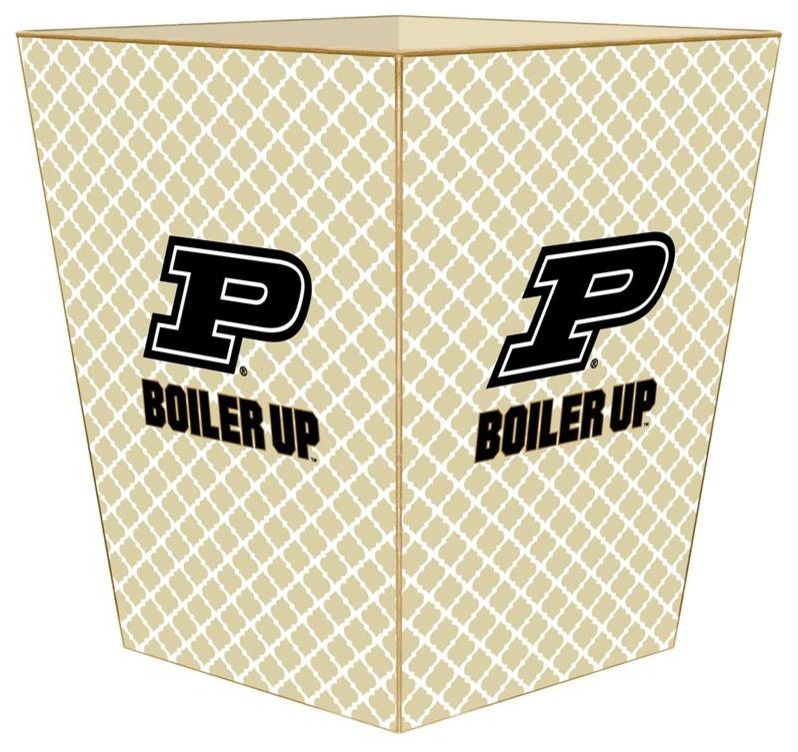 WB7513, Purdue University Wastepaper Basket