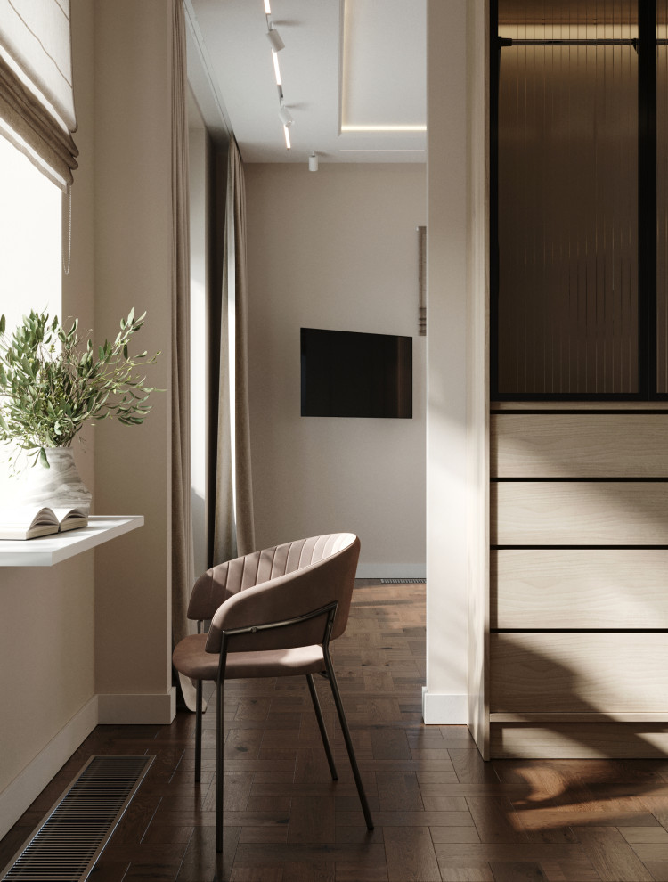 Спальня в квартире на Адмирала Лазарева