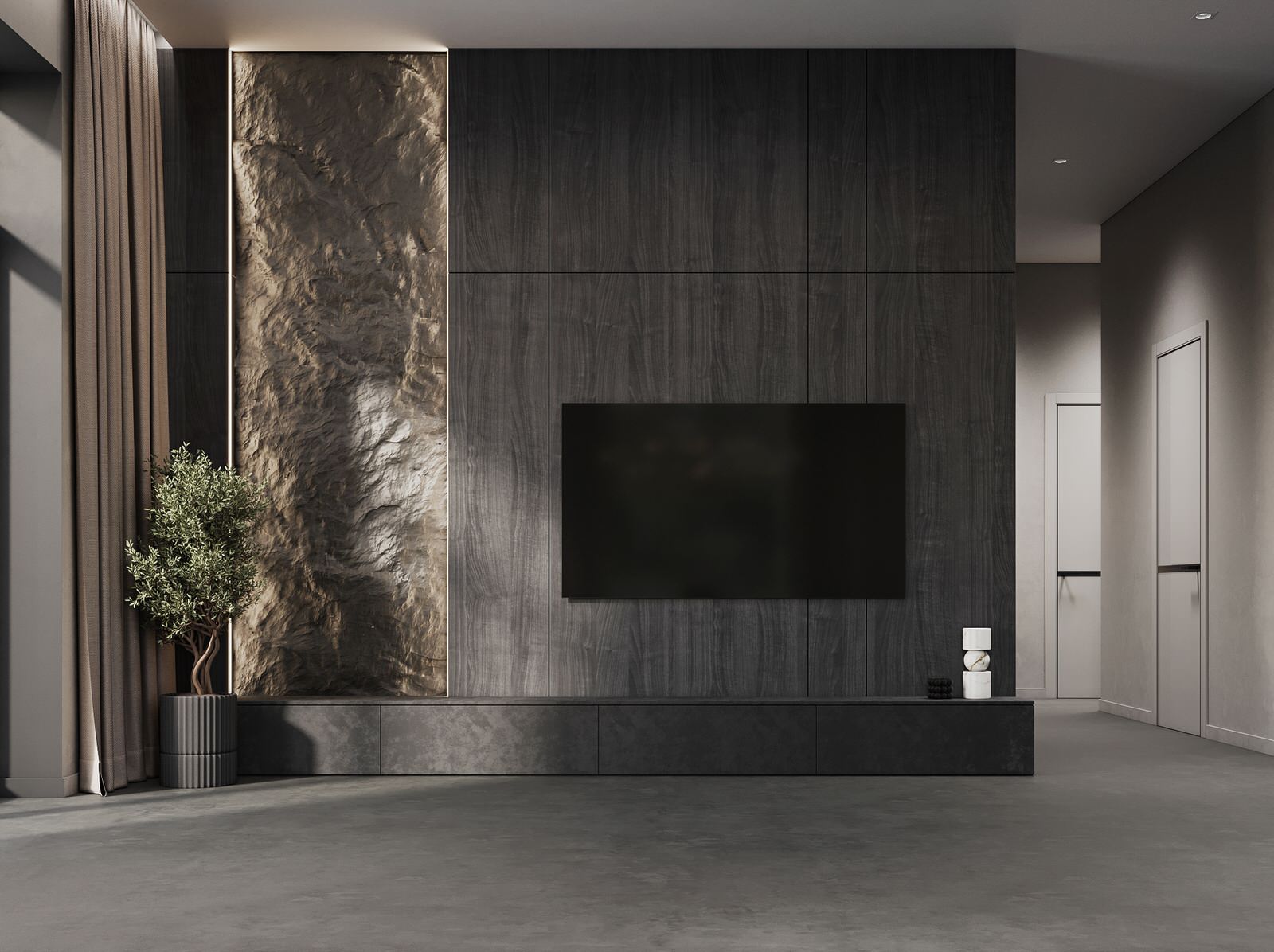 Кухня-гостиная в Идиллии