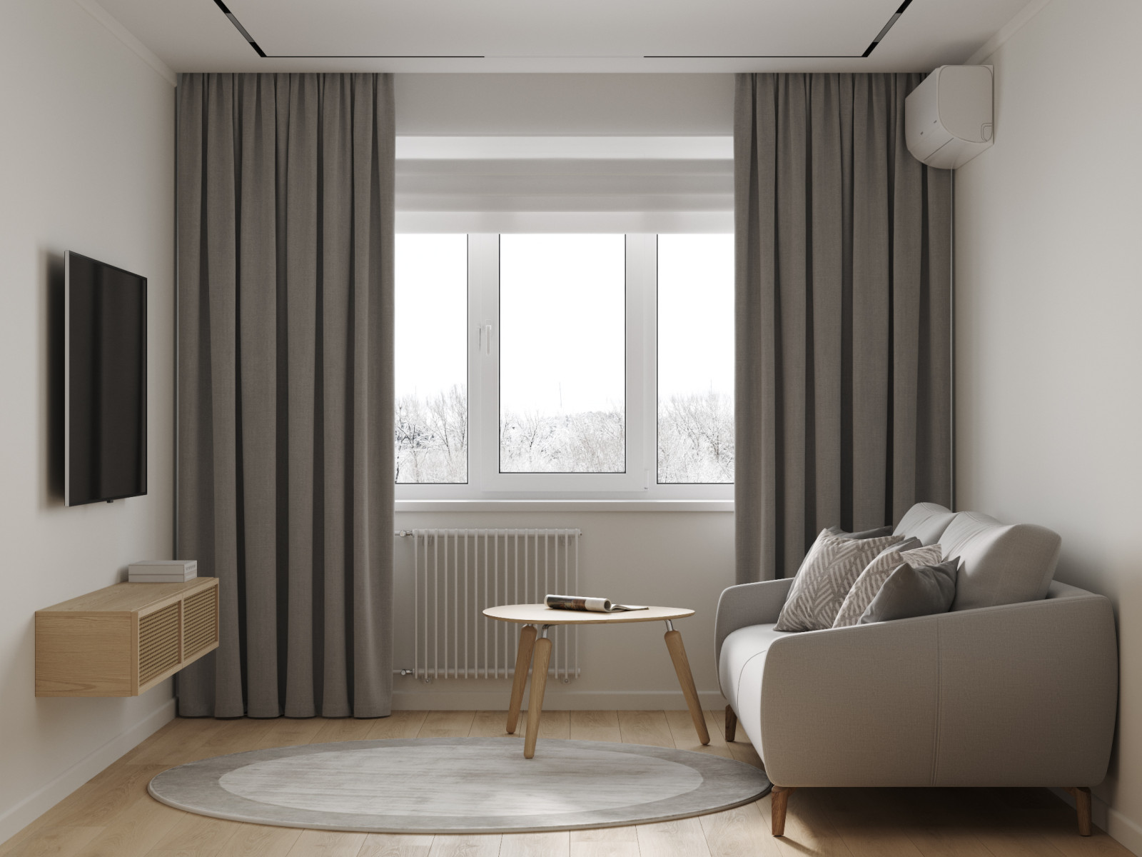 Светлая квартира для косметолога