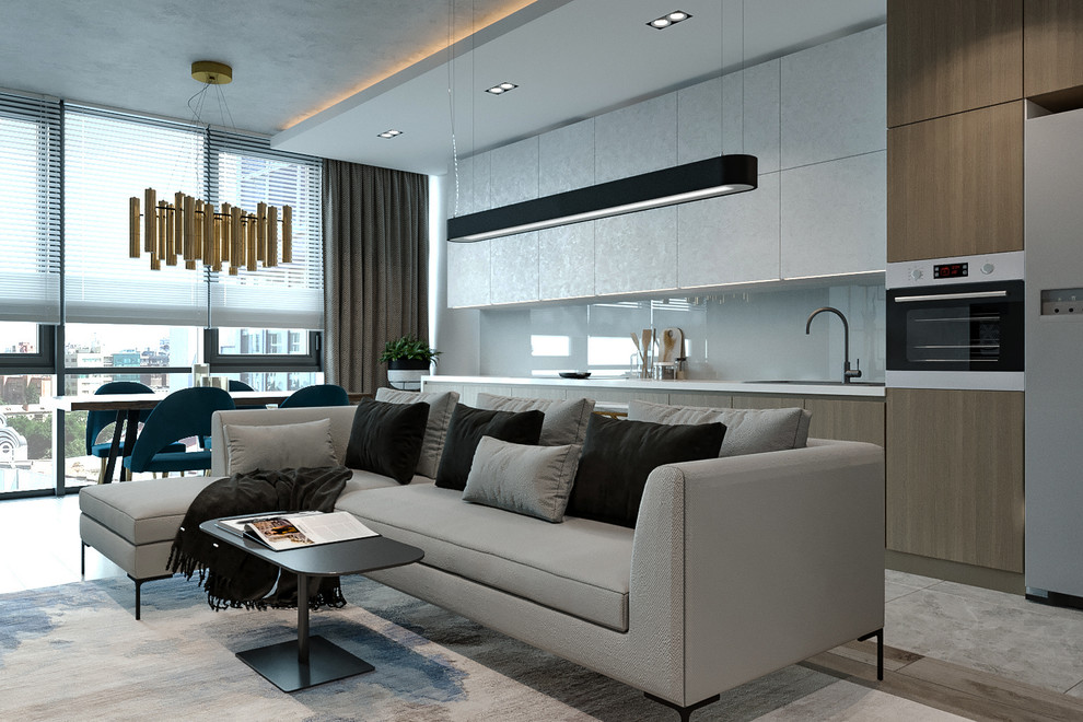 Концептуальный экологический контемпорари постмодернистический лофт