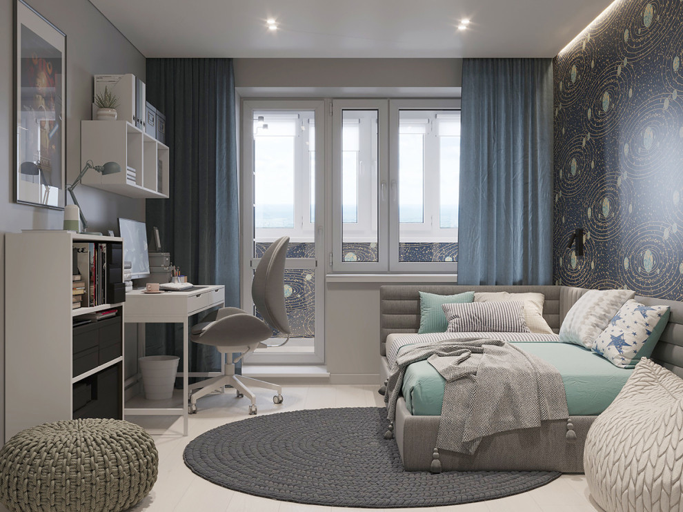 Дизайн интерьера четырехкомнатной квартиры