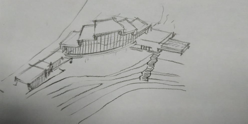 Предпроект, прорисовки, эскизы.